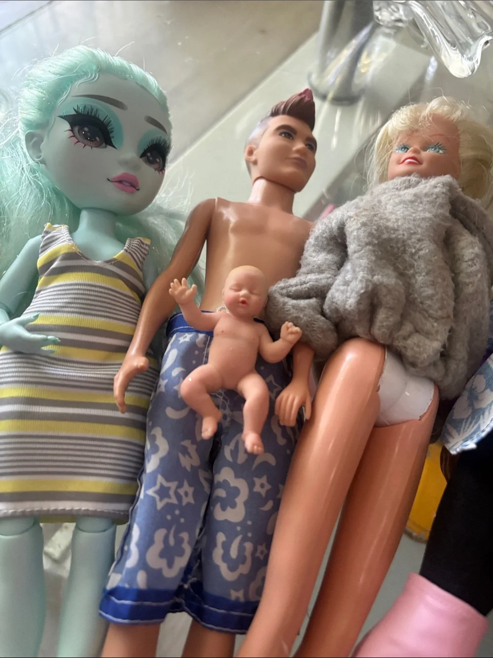 Vintage Surfer Ken Barbie Doll lot mix